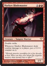 MTG magic cards 1x x1 NM-Mint, English Markov Blademaster Dark Ascension