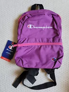 NWT Champion Varsity Mini Backpack Purple Pink 12" - Picture 1 of 5