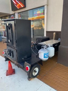 Meadow Creek Barbeque Smoker Trailer - Picture 1 of 5