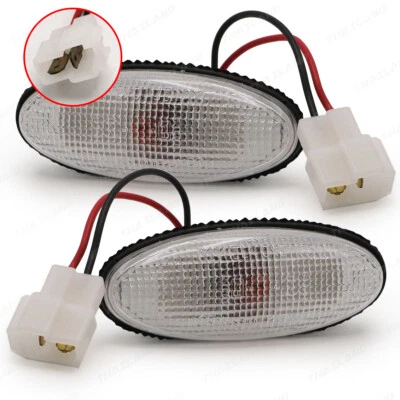 For Mazda/Ford Fighter Ranger 1998 '06 Side Marker Lamp Signal Light Clear Len Foto 1 de 4