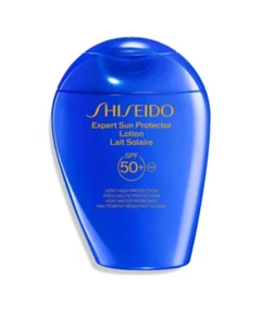 Sunscreen Shiseido Blue Expert Sun Protector Lotion SPF50+ 150ml / 5.1 fl.oz - Picture 1 of 2