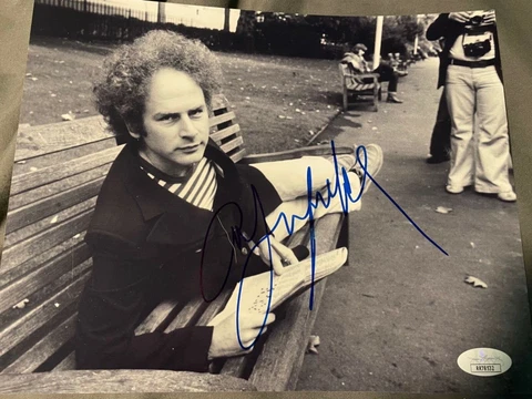 ART GARFUNKEL SIGNED 8X10 JSA COA W/ PROOF PAUL SIMON AND GARFUNKEL psa bas Cover