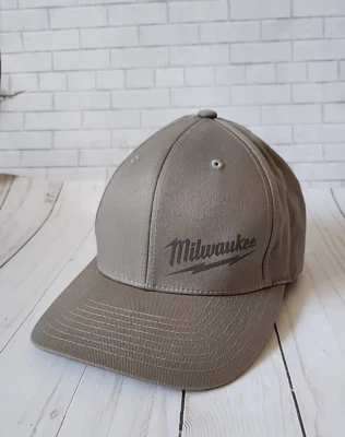 Gorra de béisbol ajustada Milwaukee Tools Flexfit grande XL gris gorra Foto 1 de 4