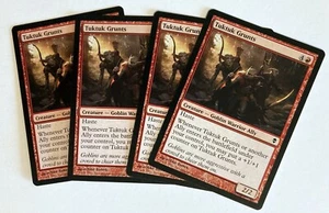 Tuktuk Grunts (4) Zendikar casi nuevo Magic The Gathering - Imagen 1 de 1
