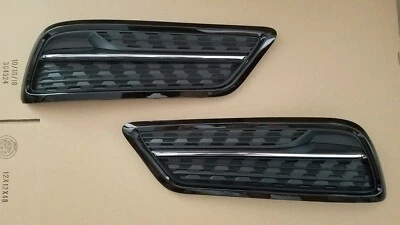 Juego de 2 piezas de parachoques delantero derecho y derecho ACURA MDX 2014-2016 luz antiniebla bisel rejilla NUEVO Foto 1 de 3