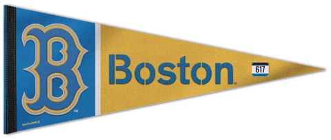 Boston Red Sox CITY CONNECT Official MLB Premium Felt Collectors PENNANT Cover