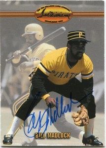 BILL MADLOCK signed 1993 TWCC #77 Card Pittsburgh Pirates COA 3x AS WS 4x BC - Bild 1 von 3