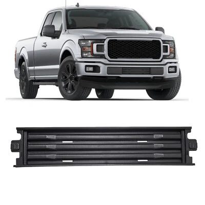 Front Center Bumper Molding Trim Panel Lower Grill Black For Ford F150 2018-2020 Foto 1 de 4