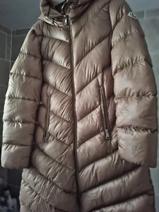 Moncler Down coat Ladies' Beige CAMBALES Size 0 - Picture 1 of 8