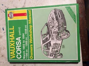 Vauxhall corsa Haynes workshop manual - Picture 1 of 1