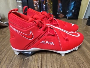 Botines de fútbol Nike Alpha Menace Pro 3 rojos/blancos CT6649-616 para hombre TALLA 10,5 - Imagen 1 de 9