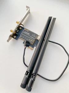 WiFi 6 Intel AX200 Card M.2 2.4G/5G Bluetooth 5.2 AX200NGW Wireless Adapter Kit - Picture 1 of 7