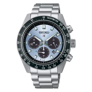 Seiko Men's Prospex Speedtimer Stainless Steel Bracelet  Watch SSC935 - Picture 1 of 6
