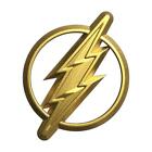 Flash Car Emblem 3D Gold Dc Comics Automotive Decal Sticker Badge