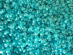 75Grams FABULOUS TURQUOISE GLASS 1 – 2 mm SEED BEADS 75g - Picture 1 of 1