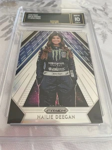 HAILIE DEEGAN 2019 PRIZM APEX PRIZM # A7 RACING GRADED 10 L@@@K - Picture 1 of 2