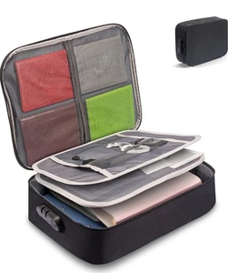 Dokumententasche Wasserdicht Dokumentenbox mit SchlossSafe Box Wasserdicht - Bild 1 von 5
