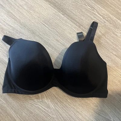 NWT Bra Torrid Curve 44DDD T-Shirt Black Back Smoothing Underwire Plunge - Image 1 of 4