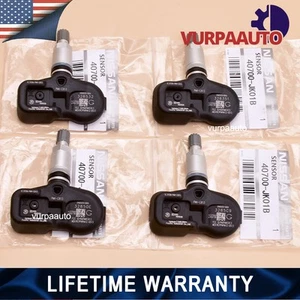 4PCS Genuine 40700-JK01B TPMS Tire Pressure Sensor For Infiniti FX35 FX45 FX50 - Picture 1 of 7