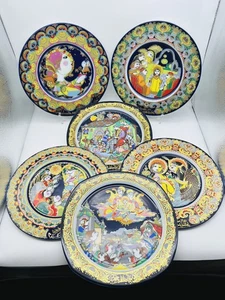 Rosenthal Weihnachtsteller Bjørn Wiinblad Set | 6x | 1977–1993 | Ø 28 cm - Bild 1 von 18