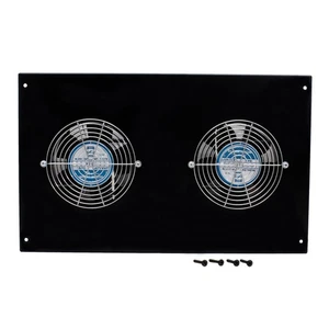 Hubbell H2SCAB Network/Server Cabinet Fan Tray Kit for H2S 460CFM 12.2" x 19.9" - Picture 1 of 4