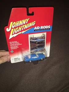 Johnny Lightning Ad Rods Plymouth RoadRunner blau 1:64 WHITE LIGHTNING - Bild 1 von 9