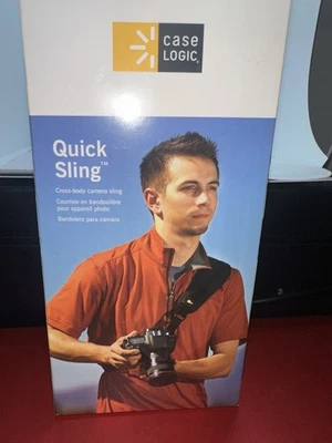 Case Logic DCS-101 DSLR Quick Sling Cross Body Camera Sling - Black - Image 1 of 2