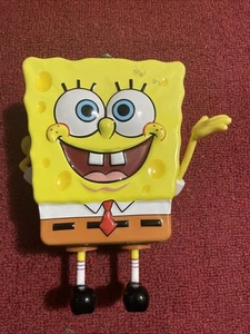 Fiambrera Nickelodeon Bob Esponja 2002 pantalones cuadrados lata coleccionable con pies - Imagen 1 de 4
