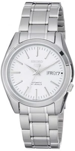 5 Automatic watch overseas model white SNKL41K1 Men's - Picture 1 of 3
