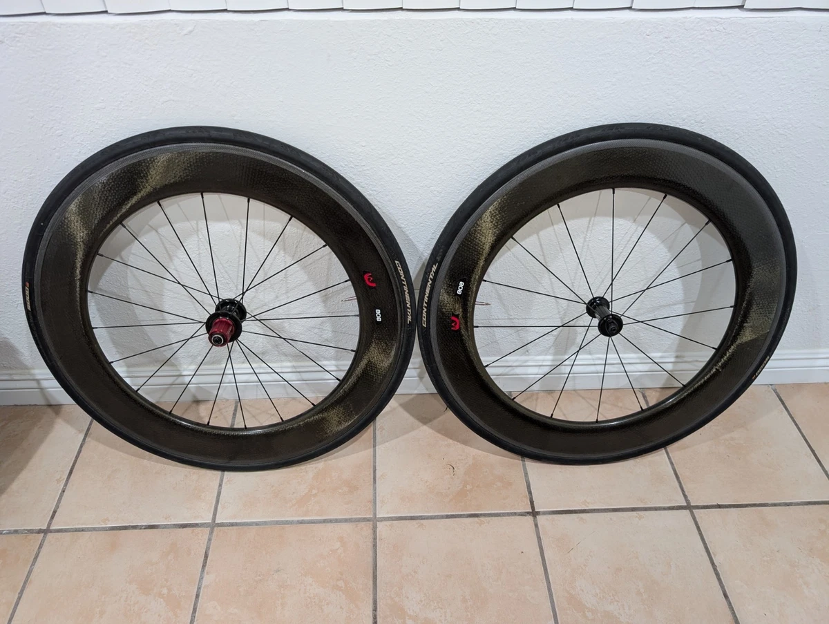 ZIPP 808 ホイール　黒/赤 Zipp 808 Firecrest 88/188 Carbon Clincher Rim Brake Wheelset