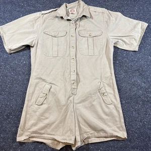 Vintage 1987 Banana Republic Safari Khaki Bush Jumpsuit Size Large Halloween? - Picture 1 of 9