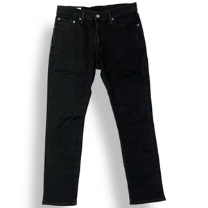 Levi's Classic Straight Leg 505 Regular Fit 5-Pocket Jeans Black Size W32 L30 - Picture 1 of 6
