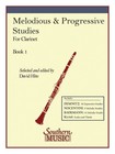 Melodious And Progressive Studies Book 1 Clarinet Etudes Lessons David Hite