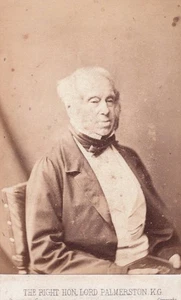 Henry John Temple, 3rd Viscount Palmerston - ROYALTY CARTE De VISTE CDV - Picture 1 of 2