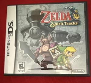 Nintendo DS Zelda Spirit Tracks Original Box Manual Inserts Only 2009 - Picture 1 of 14
