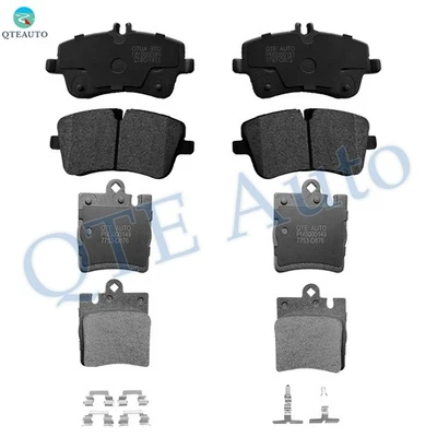 Juego de 8 pastillas de freno delanteras-traseras cerámicas para Mercedes-Benz CLK320 2003-2005 Foto 1 de 4