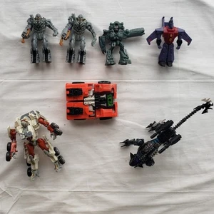 Transformers Figure Lot - Wreckage, Ravage, Starscream, Megatron, Blackout - Picture 1 of 22