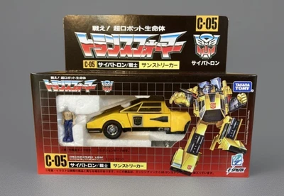 Takara Tomy Transformers Missing Link C-05 Sunstreaker Action Figure New In Hand - Image 1 of 4