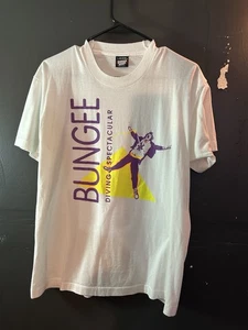 Camiseta Grande Vintage Pantalla Única Estrellas Bungee Jump - Imagen 1 de 5
