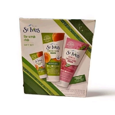St. Ives Gentle Smoothing Scrub Exfoliant Natural Clear Fresh Skin New Box - Image 1 of 4