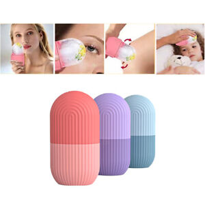 Silicone Ice Cube Trays Ice Globe Ice Balls Face Massager Facial Roller q-1