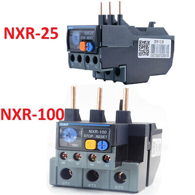 Thermal Overload Relays Overload&Overheat Protector Contactor NXR-25 NXR-100 • 410.55£