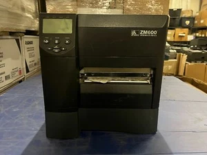 Zebra ZM600 Thermal Label Printer 300 dpi ZM600-3001-0100T NO ACCESSORIES W - Picture 1 of 13