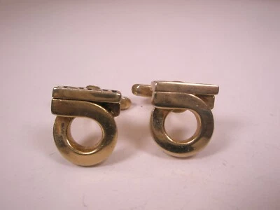 Fives Numbers 5 Vintage HICKOK Cuff Links - Image 1 of 4
