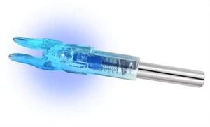 6PCS-New S Lighted Nock for Arrows with .244/6.2mm Inside Diameter Led Nocks ... - Picture 1 of 4