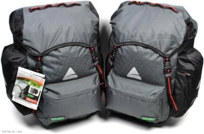 Axiom Seymour Oceanweave P55+ Bicycle Panniers Set Commuter Touring Bags 55+ - Image 1 of 4