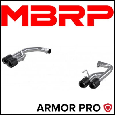 MBRP Armor Pro 2.5" Axle-Back Exhaust System fits 2018-2023 Ford Mustang GT 5.0L - Image 1 of 2
