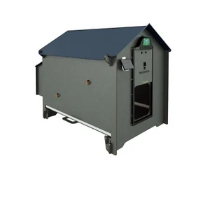 Hühnerstall Freilandfarm für 8 Hühner POLLY CLASSIC XL grey + + automatische Tür - Bild 1 von 15