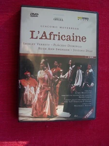 Meyerbeer Die Afrikanerin Domingo Verrett Swenson Diaz Oper 2 DVD - Bild 1 von 2
