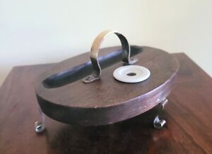 Antique Vintage Ink Well Stand Pen Tray